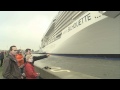 Das Ausdocken der Celebrity Silhouette