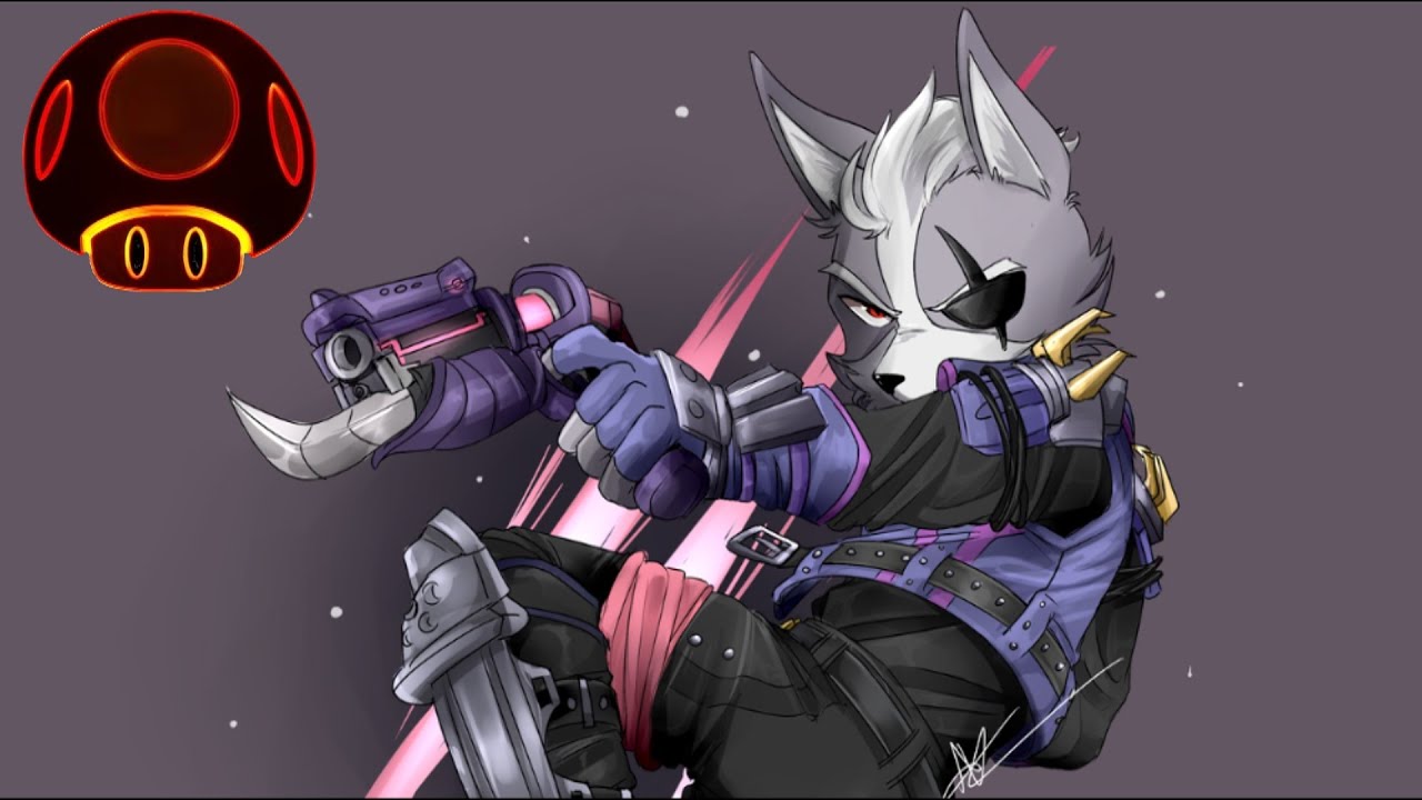 The Silver Space Wolf - A Wolf Montage (Smash Ultimate) - YouTube