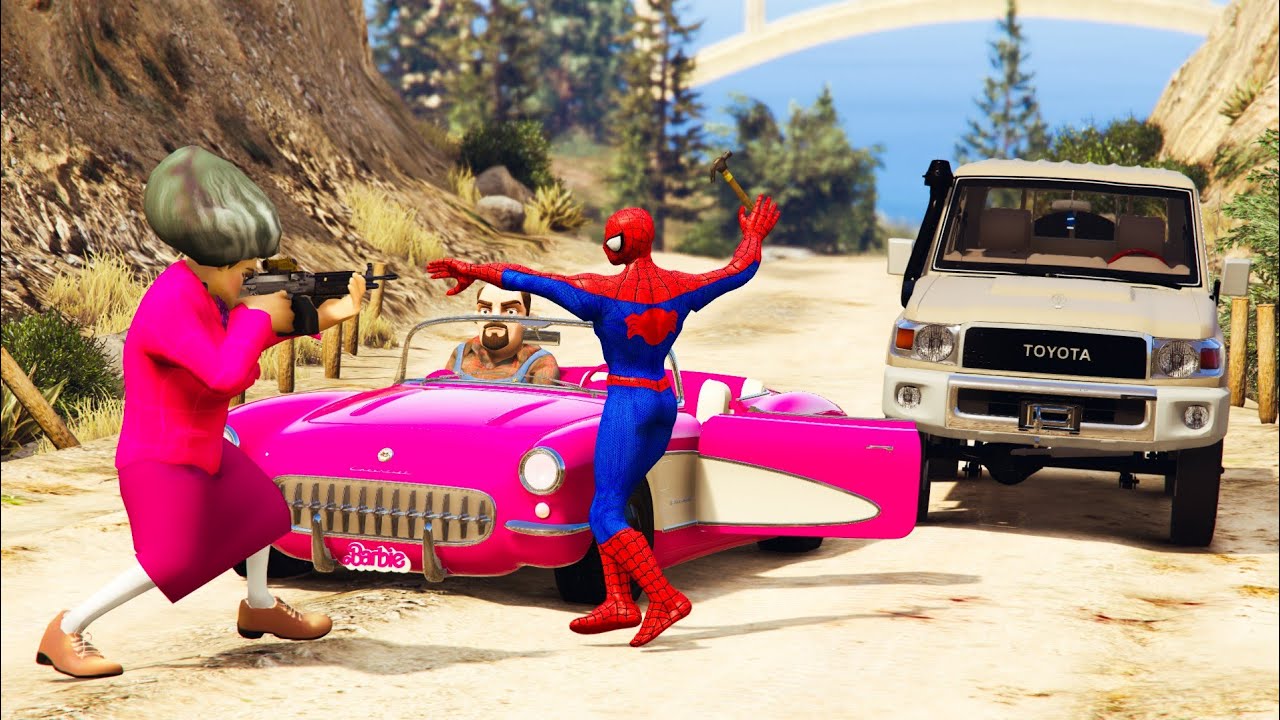 المعلمة الشريرة تسرق المال من الشاص سبايدرمان ويطردها الأن!! 😱🔥