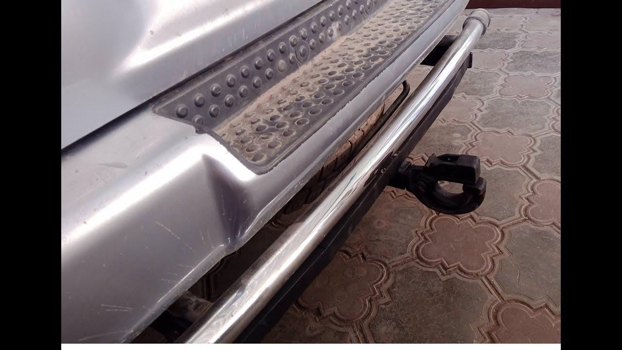 Прицепное для Мицубиси Делика с Уазовским фаркопом. - YouTube