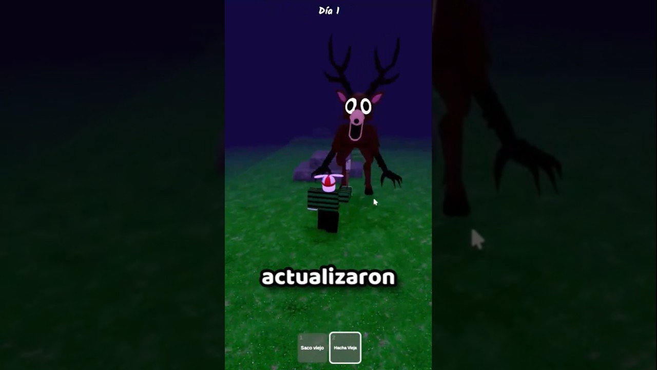 La nueva actualizacion de 99 noches en el bosque  #roblox #aterrador #fnaf #scp