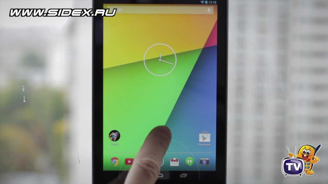 Sidex.ru: Обзор Asus Google Nexus 7 2013 (New)