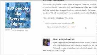 WordPress 3.4 Twitter embed test