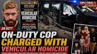 On- Duty Cop Charged in Murder of 6-Year-Old Girl