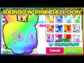 Trading 11  titanic pink balloon cat pet simulator 99