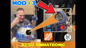 R2-D2 Eye Mod DIY Home Depot Animatronic - No painting required! #starwars #eyes #r2d2