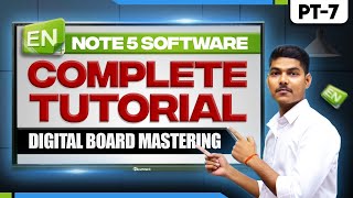 How to Use Note 5 in Digital Board | Digital Board Mastering Pt.7 | Note Software Kese Use Kare screenshot 3