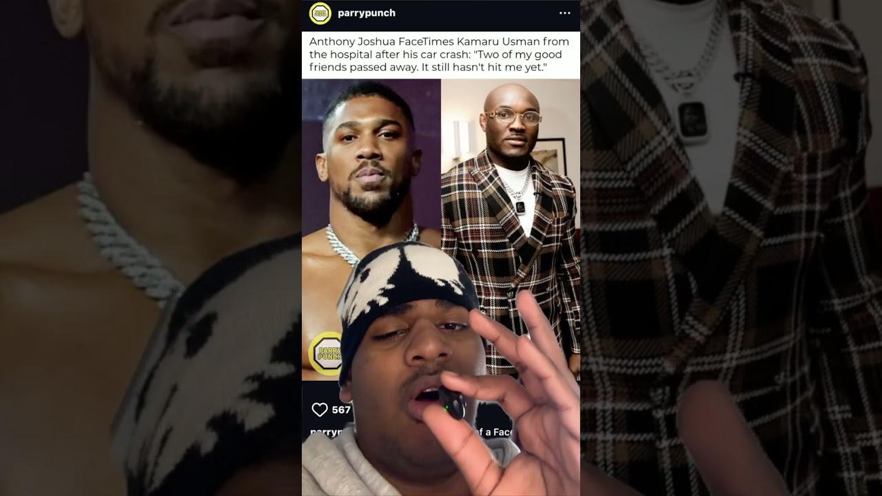 Kamaru Usman EXPOSES private Anthony Joshua call after fatal crash 💥😳