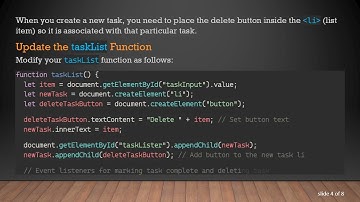 How to Create a Delete Button for Your JavaScript To-Do List