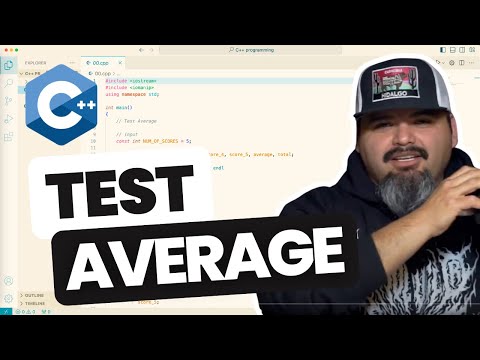 3/25 | Test Average Program in C++ | Calculate Student Test Scores
