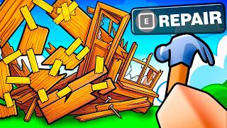 Spending HOURS Repairing a House (Low-Budget Repairs)