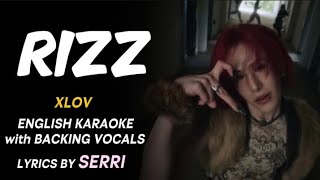 XLOV - RIZZ - ENGLISH KARAOKE WITH BACKING VOCALS