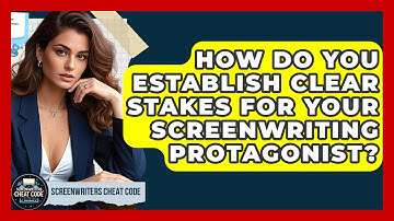How Do You Establish Clear Stakes For Your Screenwriting Protagonist? - Screenwriter