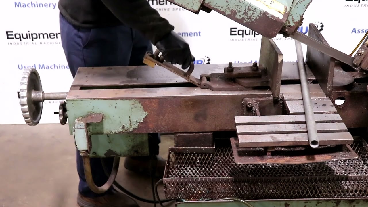 W.F. Wells L-10 10" x 16" Horizontal Band Saw