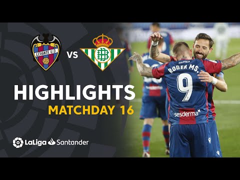 Levante Betis Goals And Highlights