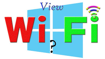 How to Find Your WiFi Password in Windows 10/8.1/8/7