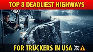 Top 8 Most Dangerous Highways for Truckers in the USA (Deadly Roads You Must Avoid!)
