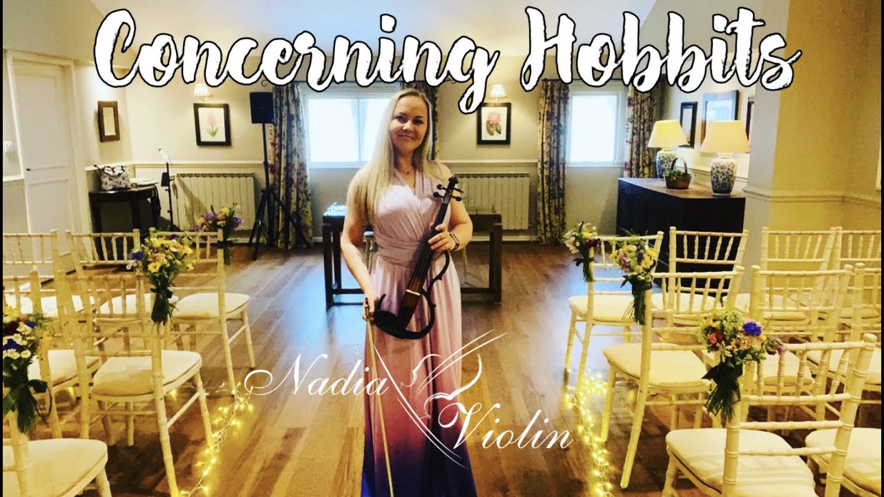 CONCERNING HOBBITS Nadia Violin Cover Live/The Lord of the Rings/Yamaha SV250 Silent Electric Violin