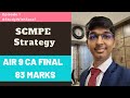SCMPE Strategy | How to Study SCMPE? | AIR 9 Jan 2021| 83 Marks | Krishnam Saraf | #StudyWithSaraf