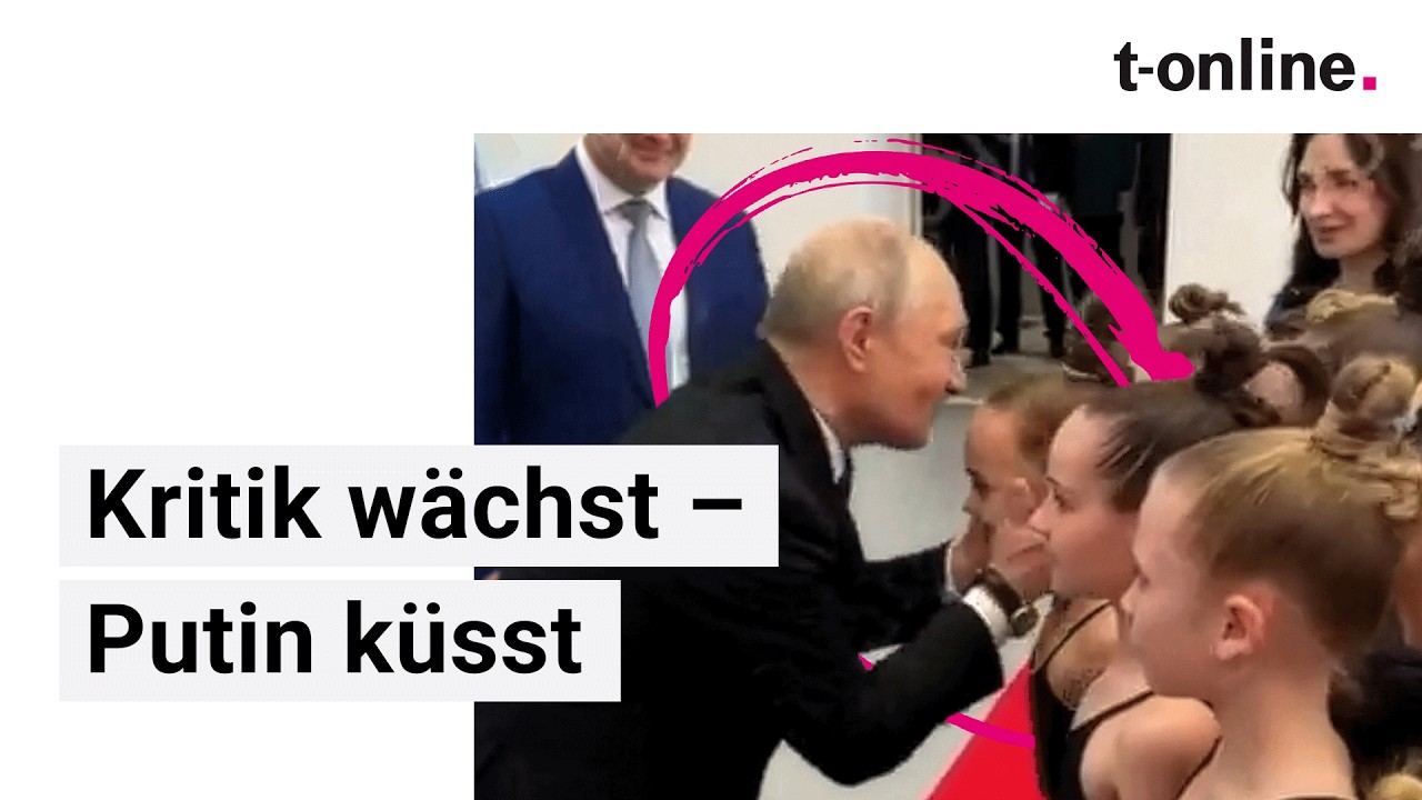 Kind Putin Kontroverse Szene: Putin küsst Kopf von Kind - YouTube