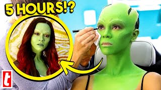 Marvel Actors Forced To Endure Prosthetic Makeup \& Costumes