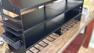 LOVE this POKIPO Large Power Tool Organizer Wall Mount