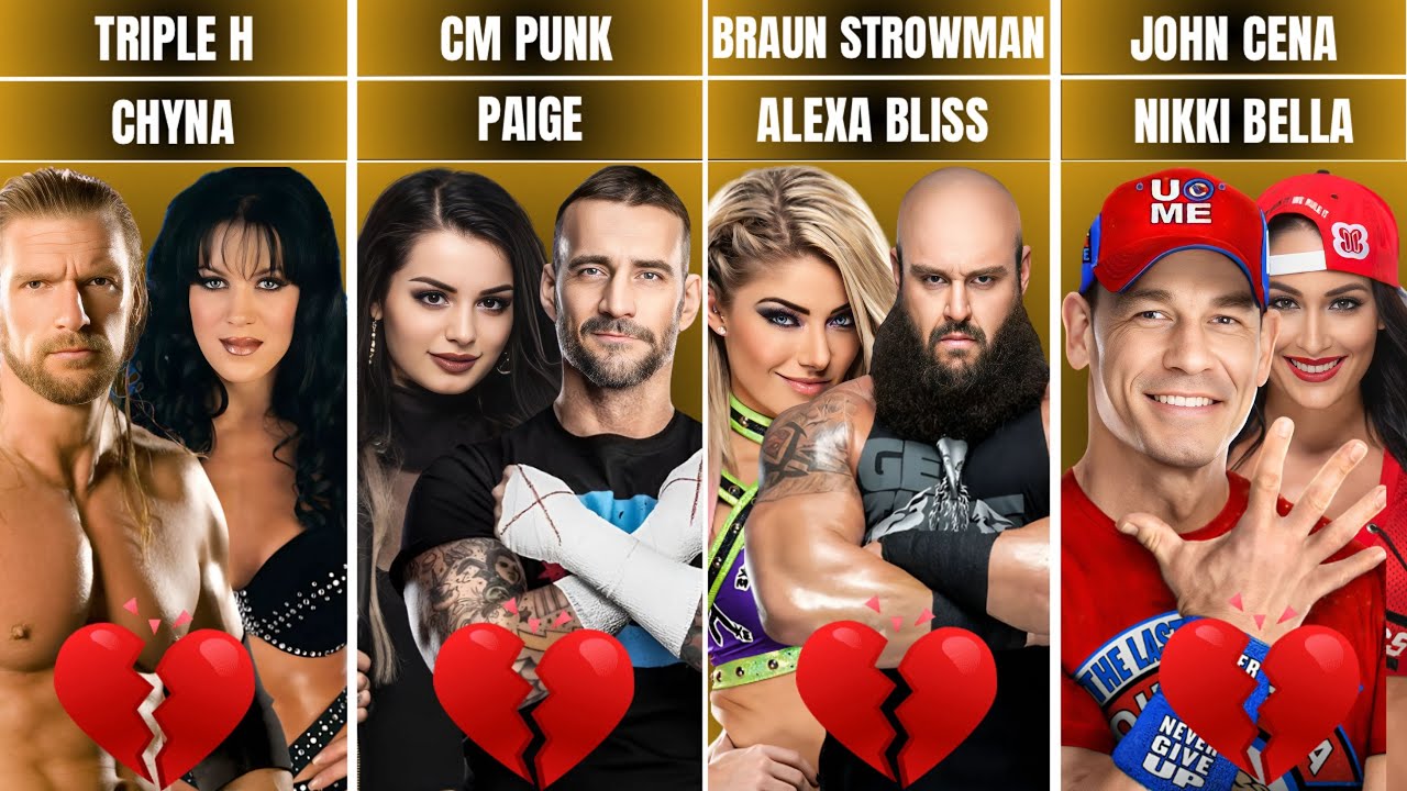 WWE Couples Who Dated In Real Life And Broke Up | wrestlinginc