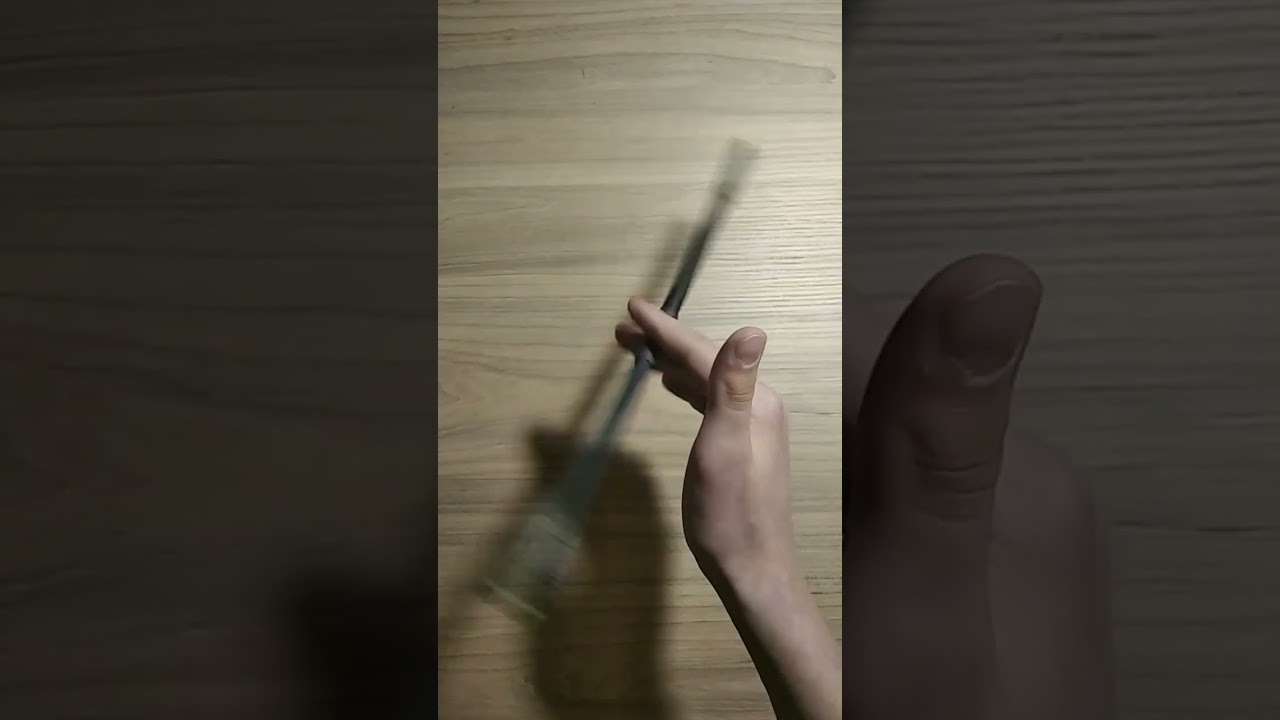 Tutorial pan trucks (Туториал трюка с ручкой ))))