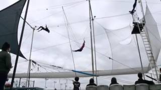 Full twisting whip catch