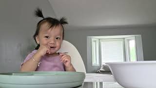 Baby muas tshaib2 plab sawv ntxov los noj French fry os 6/18/2026