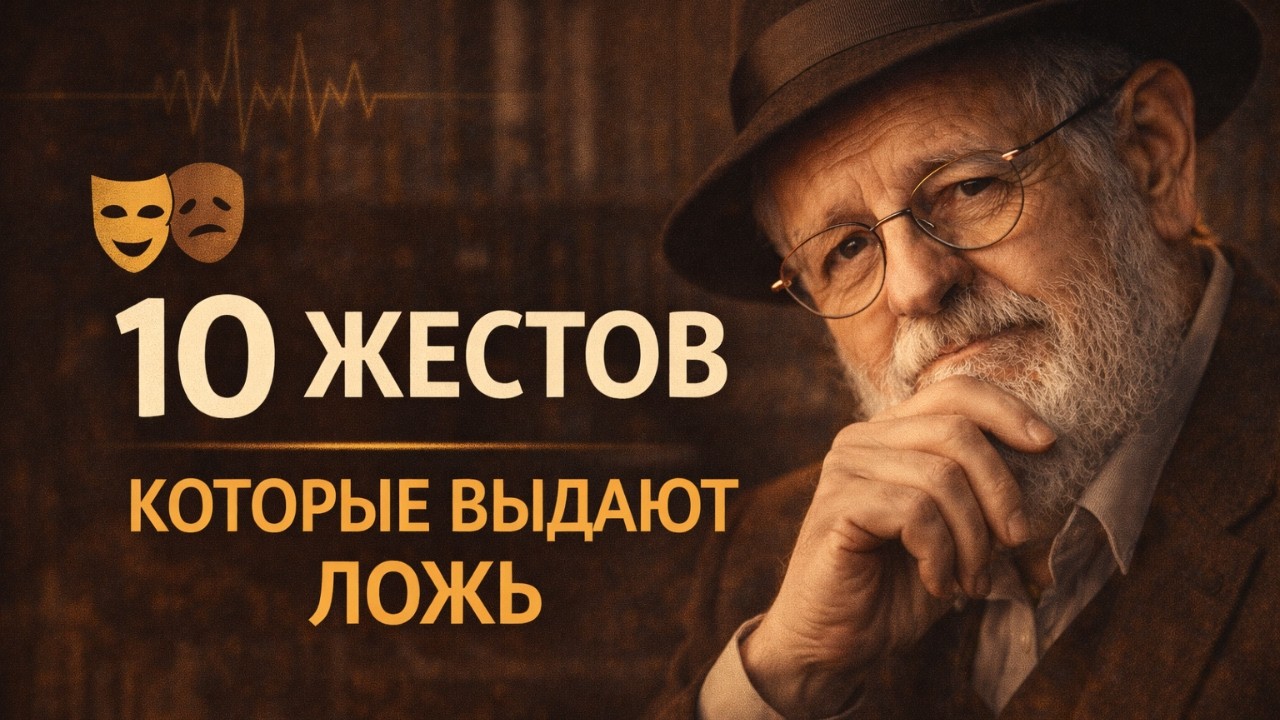 10 жестов, которые выдают ложь лучше детектора | Язык тела без фильтров