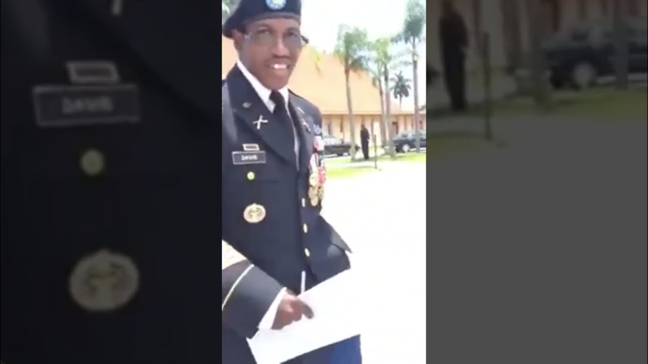 Fake Stolen Valor SGM Davis Gets Called Out by Marines at Funeral Full Video