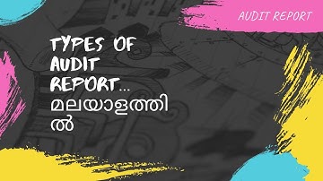 AUDIT REPORT, TYPES OF AUDIT REPORT