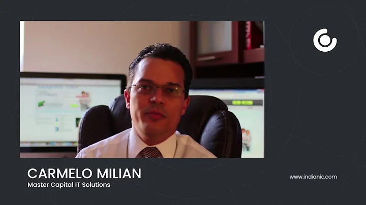 Carmelo Milian from Master Capital IT Solutions about IndiaNIC's excellent tech development team
