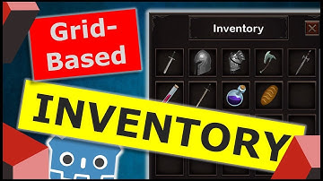 Grid Based Inventory System | Godot Inventory Tutorial