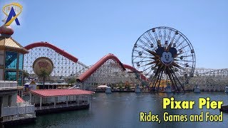 In this show flashback, tiffany heads to disney california adventure
explore the recently opened pixar pier, getting a ride on
incredicoaster, competi...
