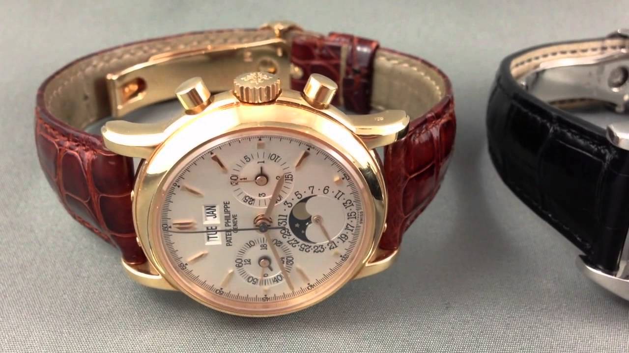 EXTREME WEALTH - Patek Philippe Perpetual Calendar 3970 E in Rose Gold -  YouTube
