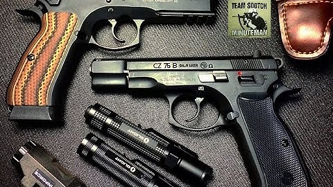 Cover Image for CZ-75B Omega 9mm Pistol Review