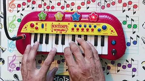 Circuit bent Bontempi Toy Keyboard #circuitbent #electronicmusic #soundart #noise #glitch #synth