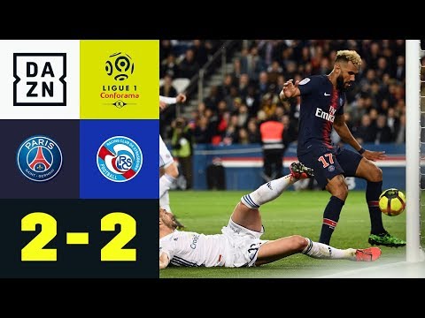 Choupo-Moting mit dem Fail des Jahres: PSG - Strasbourg 2:2 | Highlights | Ligue 1 | DAZN