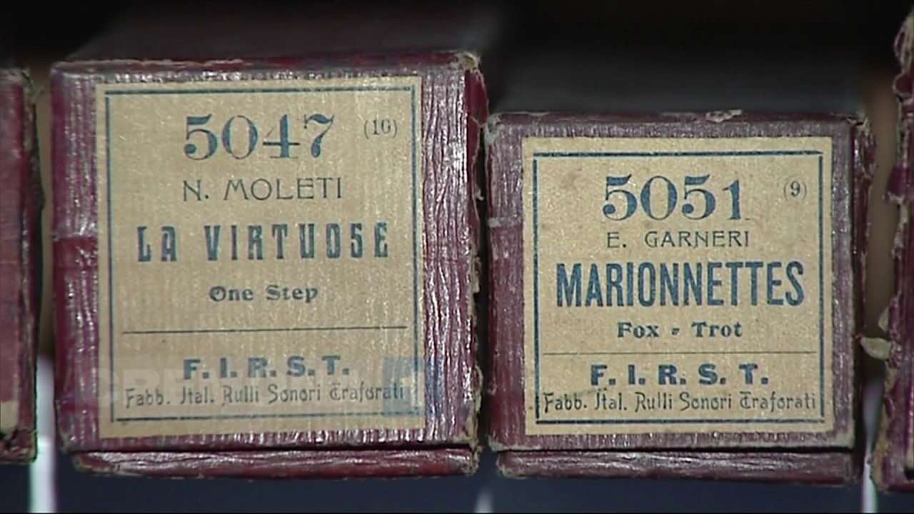 Musicologia, ecco il progetto sui rulli per autopiano