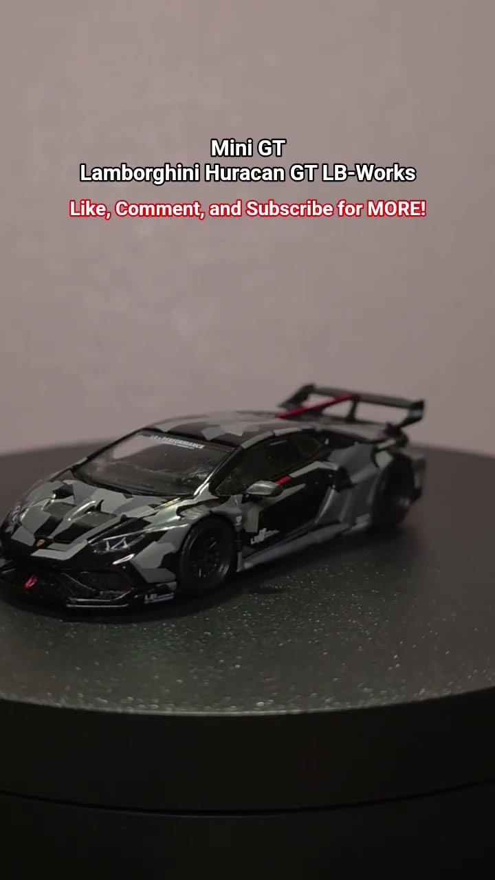 Lamborghini Huracan GT LB-Works by Mini GT. - YouTube