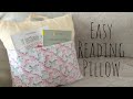 Sew easy reading pillow for beginners!!! (EN)