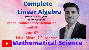 Let W be a subspace of a finite dimensions vector space V(F), then dim( V/W) = dim V  - dim W