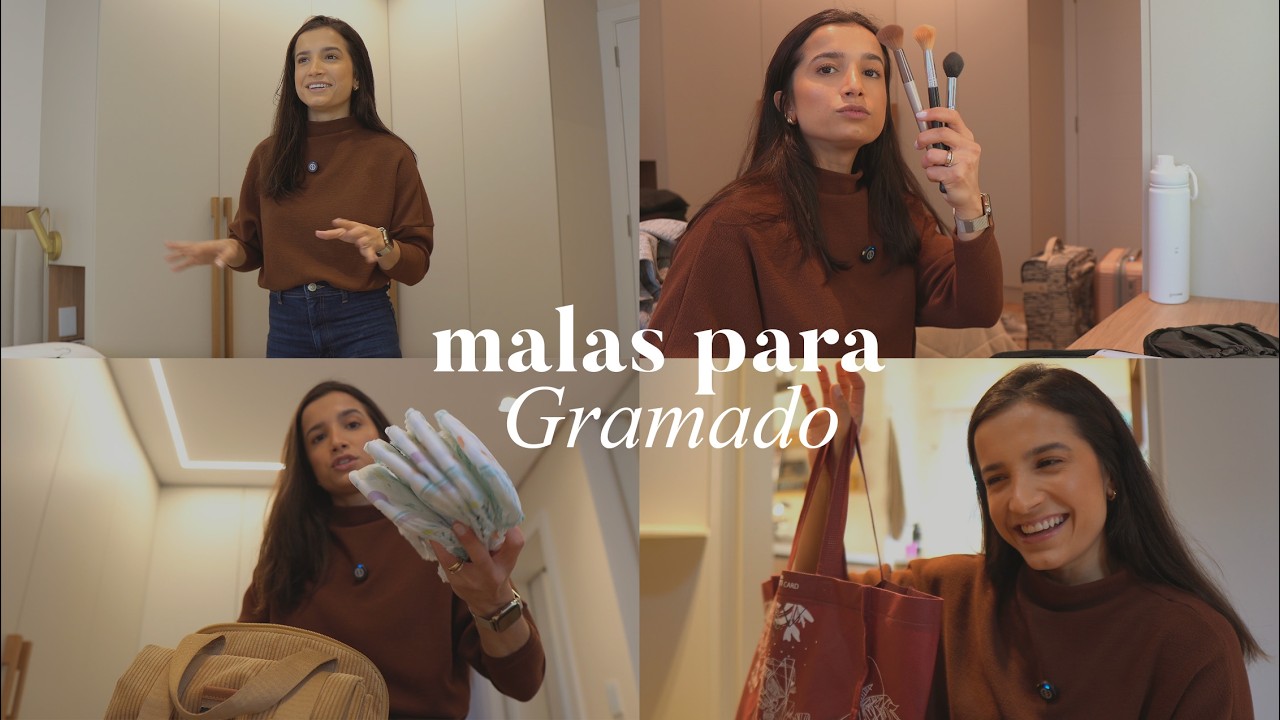 Arrumando as malas da família pra viajar pra Gramado no frio!