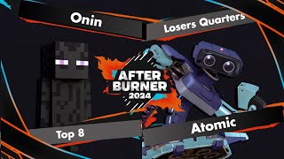 Onin VS Atomic - Afterburner Losers Quarters