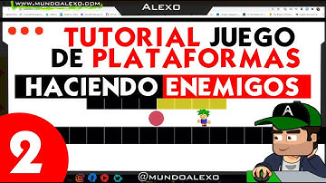► Tutorial Construct 2 en Español 🎮 Como hacer videojuegos PARTE 2 / JUEGO DE PLATAFORMAS / ENEMIGOS