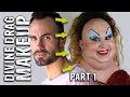 Divine Drag Prosthetic Transformation video 1