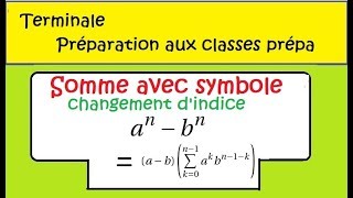 Terminale Prepa A La Prepa A N B N Le Symbole Sigma Youtube