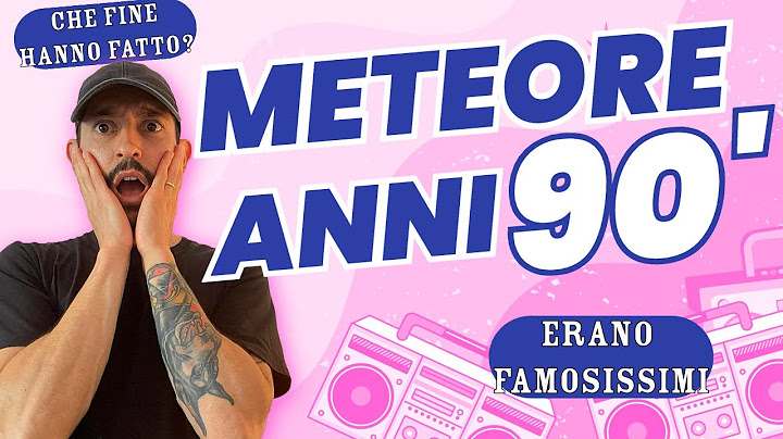 Che FINE HANNO FATTO? METEORE Anni 90' /// #onehitwonders #onehit